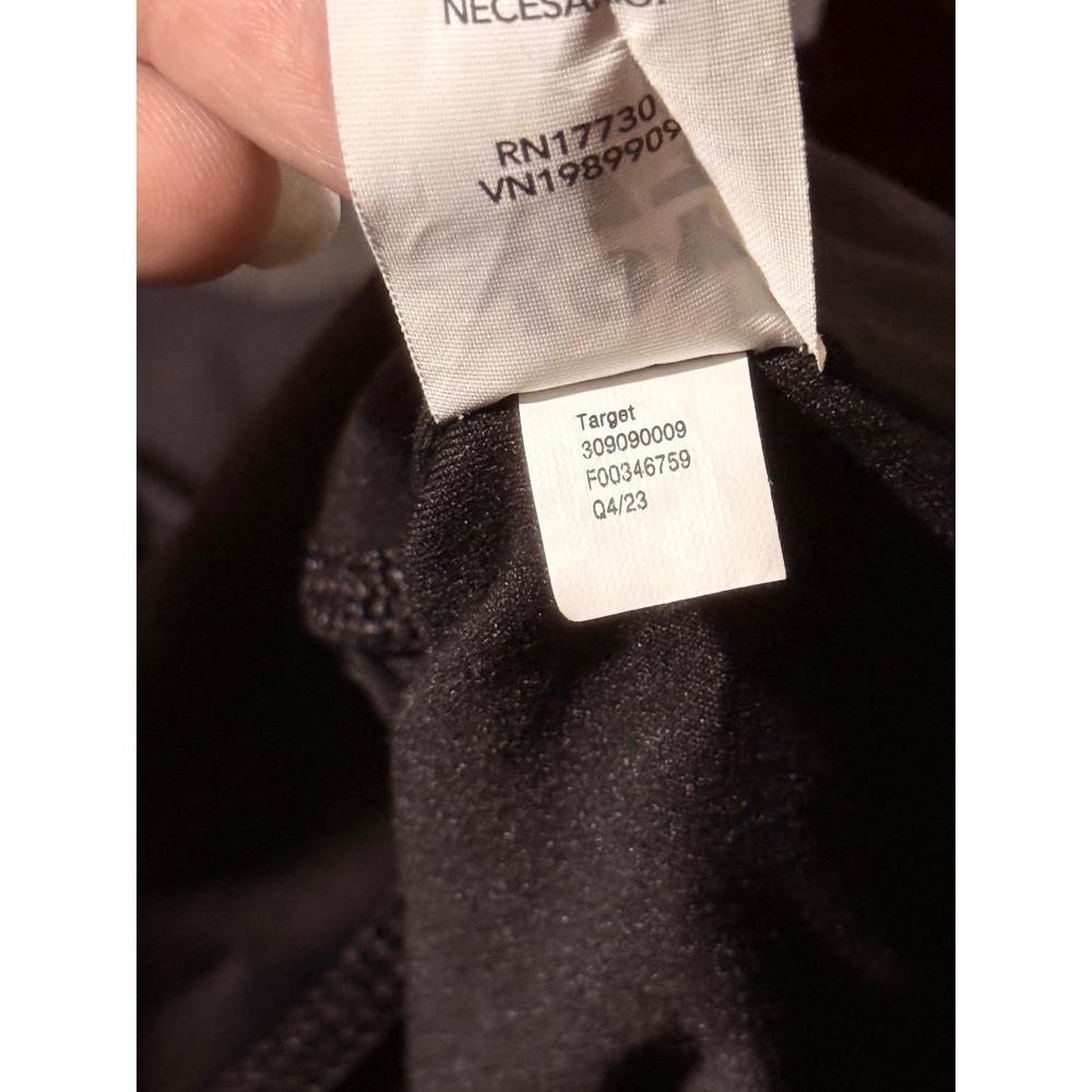 JoyLab Womens Black Sleeveless Flare Leg Athletic Jumpsuit XL Athleisure Comfort - Picture 6 of 12